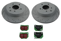EBC Stage 10 Kits GreenStuff Brake Pads and GD Rotors for 1989-1996 300ZX - S10KR1355
