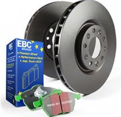 EBC Stage 11 Kits Greenstuff and RK Rotors for 2002-2008 X-TYPE - S11KF1156