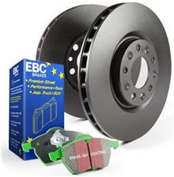 EBC Stage 11 Kits Greenstuff and RK Rotors for 1994-2004 MUSTANG - S11KR1037