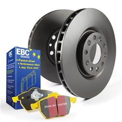 EBC Stage 13 Kits Yellowstuff Brake Pads and RK Rotors for 1976-1978 CJ5, CJ7 - S13KF2058