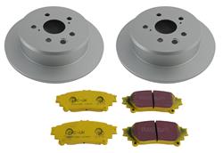 EBC Stage 13 Kits Yellowstuff Brake Pads and RK Rotors for 2014-2015 IS250 - S13KR1468