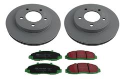 EBC Stage 14 Kits Greenstuff Elite Brake Pads and RK Rotors for 1997-2004 F-150 - S14KF1036