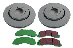EBC Stage 14 Kits Greenstuff Elite Brake Pads and RK Rotors for 2010-2018 EXPEDITION, NAVIGATOR, 2009-2014 F-150 - S14KF1228