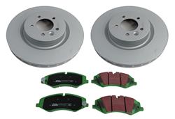 EBC Stage 14 Kits Greenstuff Elite Brake Pads and RK Rotors for 2010-2016 LR4, 2011-2013 RANGE ROVER SPORT - S14KF1265