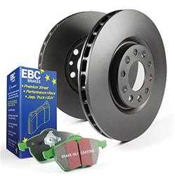 EBC Stage 14 Kits Greenstuff Elite Brake Pads and RK Rotors S14KR1047