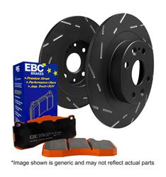 EBC Stage 15 Kits Extra-Duty Brake Pads and USR Rotors for 2004-2006 DURANGO, 2002-2005 RAM 1500 - S15KF1022