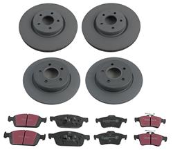 EBC Stage 20 Ultimax2 Front and Rear Pads and RK Rotors for 2013-2020 ESCAPE, 2014-2023 TRANSIT CONNECT - S20K1298