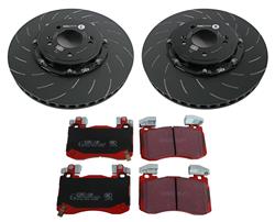 EBC Stage 20 Ultimax2 Front and Rear Pads and RK Rotors for 2019-2023 G70, 2018-2023 STINGER - S25KF1017