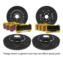EBC Stage 26 Kits Yellowstuff Brake Pads and SG2 Rotors for 2004-2014 GALLARDO, 2008-2023 R8, 2013-2015 RS5 - S26KF1002