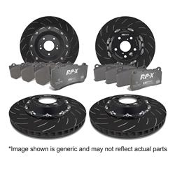 EBC Stage 30 Kits RP-X Brake Pads and SG2 Rotors for 2004-2014 GALLARDO, 2008-2023 R8, 2013-2015 RS5 - S30KF1002