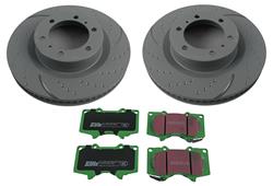 EBC Stage 3 Truck and SUV Disc Brake Kits for 2010-2023 4RUNNER, GX460 - S3KF1130