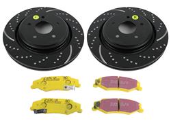 EBC Stage 5 Superstreet Disc Brake Kits for 2005-2013 CORVETTE, 2006-2009 XLR - S5KR1042