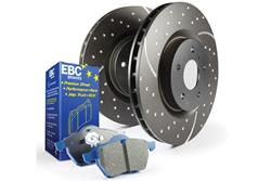 EBC Brakes Brake Rotor and Pad Combos S6KF1418