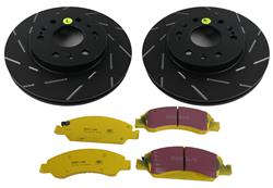 EBC Stage 9 Kits With Yellowstuff Brake Pads and USR Rotors S9KF1128