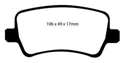 EBC Ultimax 2 Brake Pads UD1307