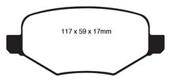 EBC Ultimax 2 Brake Pads UD1377