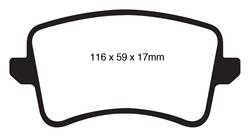 EBC Ultimax 2 Brake Pads UD1386