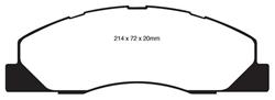 EBC Ultimax 2 Brake Pads UD1399