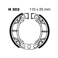 EBC Organic Brake Shoes 303