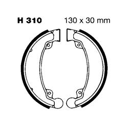 EBC Organic Brake Shoes 310