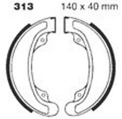 EBC Organic Brake Shoes