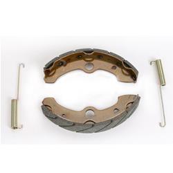 EBC Grooved Organic Brake Shoes for 1989-1998 YFM350FW BIG BEAR 4X4, 1996-1999 YFM350U BIG BEAR 2X4, 1993-1999 YFM400F KODIAK 4X4 - 524G