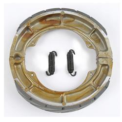 EBC Grooved Organic Brake Shoes for 1987-1997 LT-4WD QUADRUNNER 250, 1988-2002 LT-F250 QUADRUNNER, 1999-2002 LT-F250F QUADRUNNER 4X4 - 629G