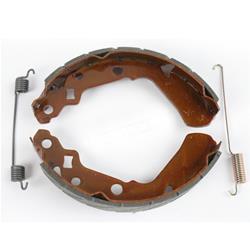 EBC Grooved Organic Brake Shoes for 1999-2001 LT-F300F KINGQUAD 4X4, 1991-1998 LT-F4WDX KING QUAD 300 - 633G