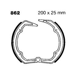 EBC Organic Brake Shoes for 1981-1985 R65LS - 862