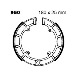 EBC Organic Brake Shoes for 2015 KAF400 MULE 600 - 950