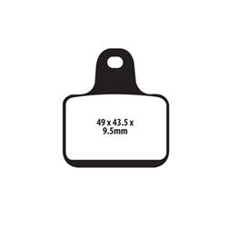 EBC EPFA Extreme Pro Brake Pads for 2007 F4-1000R, F4-1000R 1+1 - EPFA435/4HH