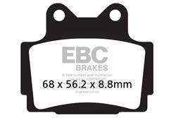 EBC Organic Brake Pads FA104