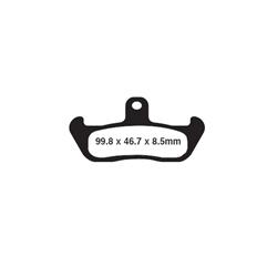 EBC R Series Sintered Brake Pads FA134R