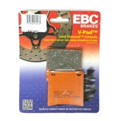 EBC Semi-Sintered V Brake Pads for 1991-1993 GSX1100G, 1986-1988 GV1400 CAVALCADE, 1990-1993 VX800 - FA146V
