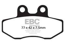EBC Organic Brake Pads for 2001-2004 EC ROOKIE 50 - FA167