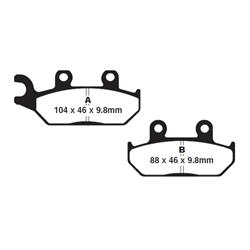 EBC X Series Moto-X Brake Pads for 1990-1995 XT600 - FA172X
