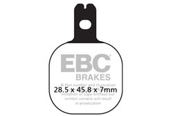 EBC Organic Brake Pads for 1983 C70 - FA184