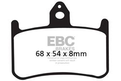 EBC Organic Brake Pads FA187