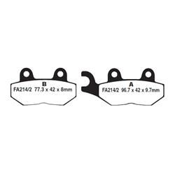 EBC Double-H Brake Pads FA215/2HH