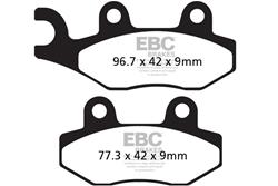 EBC Organic Brake Pads FA228