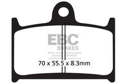 EBC Organic Brake Pads FA236