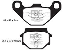 EBC Organic Brake Pads FA251