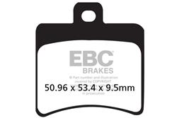 EBC Organic Brake Pads for 2006-2010 RS 125 - FA298