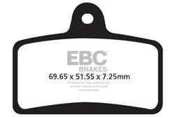 EBC Organic Brake Pads for 1971 C70M - FA399