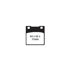 EBC Organic Brake Pads FA45