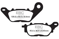 EBC Organic Brake Pads for 2010 R15 - FA464