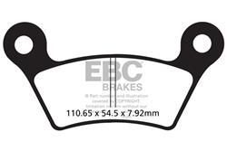 EBC Organic Brake Pads FA473