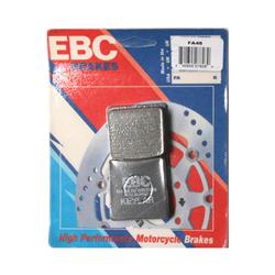 EBC Organic Brake Pads for 2014-2015 VFR800D INTERCEPTOR DLX, VFR800 INTERCEPTOR, 2011-2019 CB1000R - FA48
