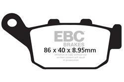 EBC Organic Brake Pads FA496