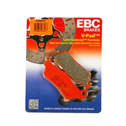 EBC Semi-Sintered V Brake Pads for 2014 XG500 STREET 500, 2014-2015 XG750 STREET 750 - FA643V